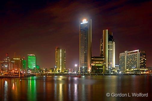 Corpus Christi Skyline_42758-63.jpg - Photographed along the Gulf coast in Corpus Christi, Texas, USA.